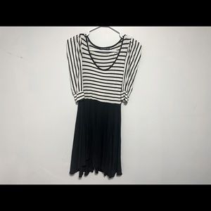 Cute black and white dress